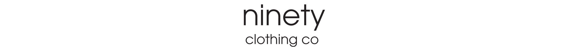 Ninety  Clothing