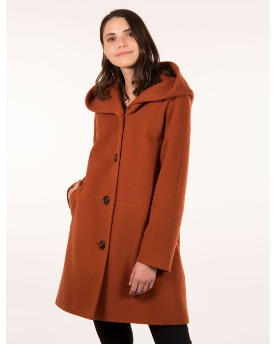 Manteau de laine classique par Styla
