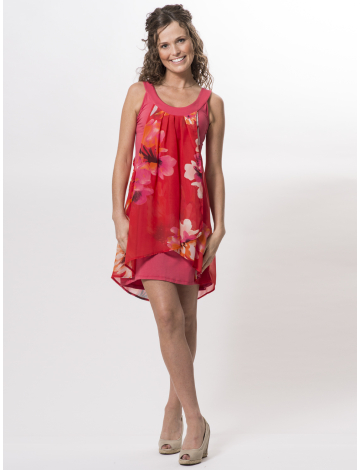 Robe imprimée à motif floral par Linea Domani