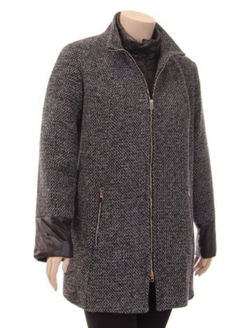 Manteau de tweed classique par Marcona