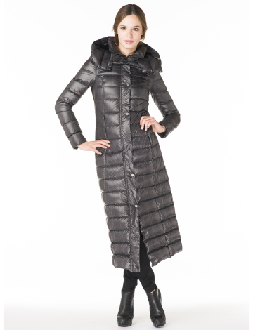 Long manteau de duvet ultraléger par Soïa & Kyo